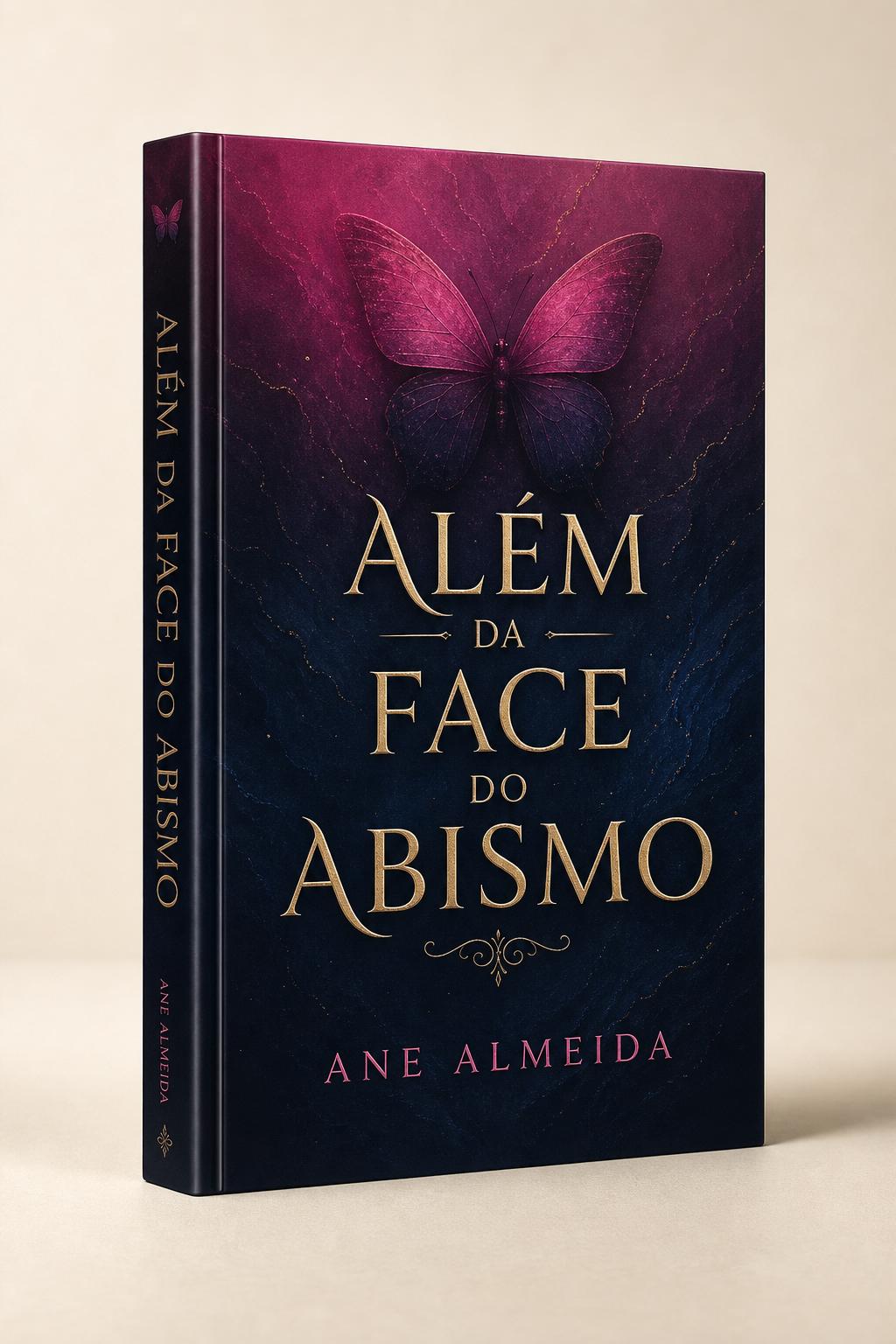 Capa do livro Além da Face do Abismo, de Ane Almeida